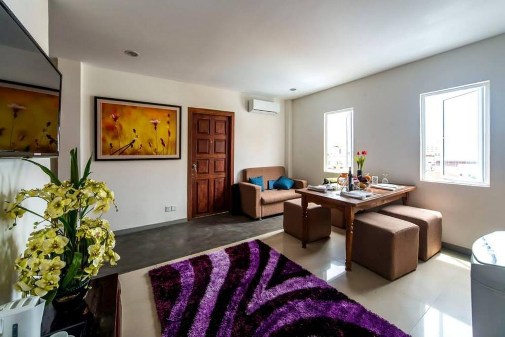 White Residence Hotel & Apartment Phnompen Kültér fotó