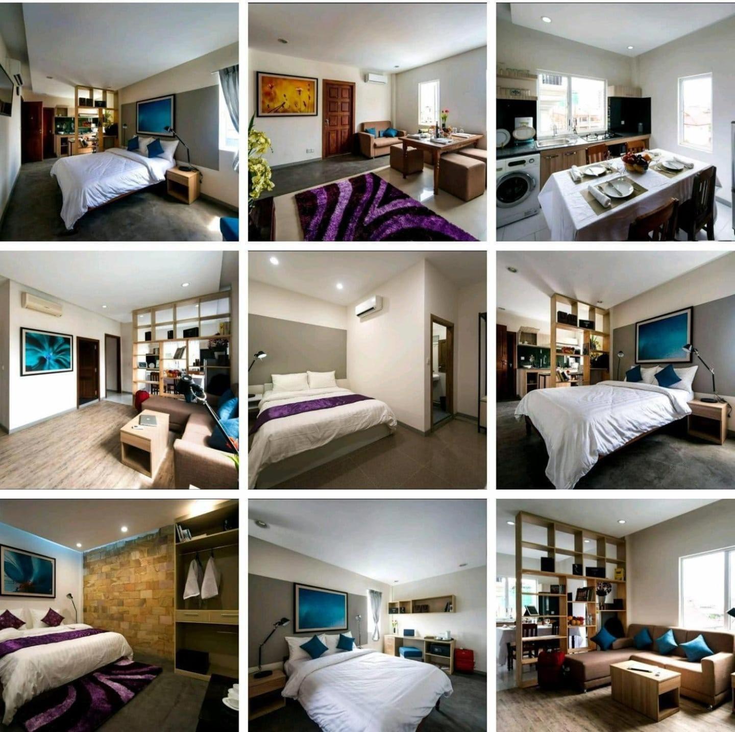 White Residence Hotel & Apartment Phnompen Kültér fotó